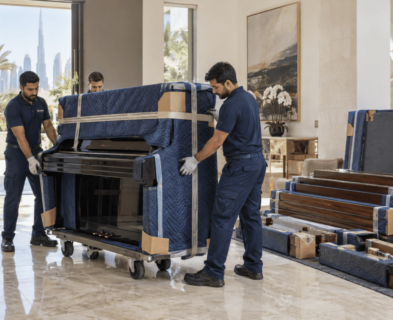 Professional piano and pool table movers in Dubai, UAE